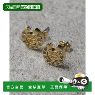 LTD. CO. 女士 心形马蹄锆石 783 1h可退 金色耳钉 日本直邮J.H.M