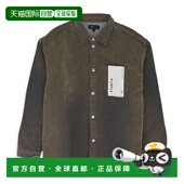 brandLS GREEN FLOCKED 自营purple SHIRT JACKET DENIM JACKETS