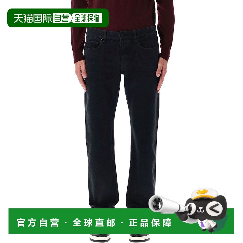 1h可退 香港直邮潮奢 Saint Laurent 圣罗兰 男士 低腰直筒牛仔褲