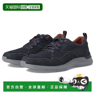 自营 Rockport全动态步行运动鞋男款黑色皮鞋JOBB1748-黑色 美国