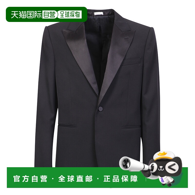 1h可退 香港直邮ALEXANDER MCQUEEN 男士西服 726450QUU911000BLA