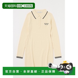 LOGO 羅紋針 1h可退 女裝 MINI DRESS KNIT 日本直郵MOUSSY CABLE