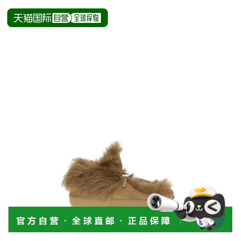 自营pedro garciaPedro García Furry Ankle女式靴子-米色 美国