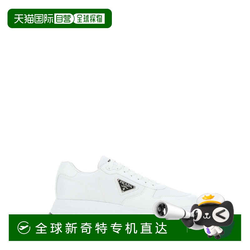 1h可退 香港直邮PRADA 男士休闲鞋 2EE369FG0003LF5F0964 CO 白色