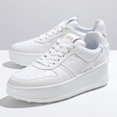 日本直邮TODS运动鞋XXW88K0HP30OV7女士低帮厚底鞋B001BIANCO