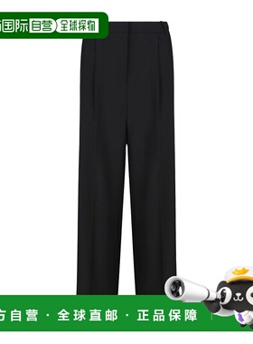 香港直邮CALVIN KLEIN 女士休闲裤 K20K208214BEH SS2025 黑色