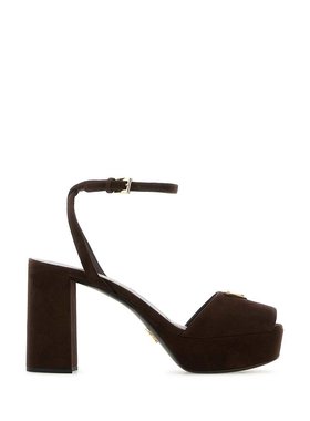 PRADA 女士凉鞋 1XP48BF095008F0003 AW2025 棕色 Prada Sandals