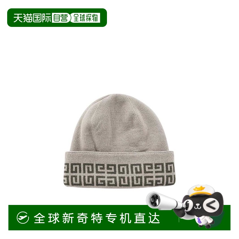 香港直邮GIVENCHY 男士帽子 BPZ053P0HH276 SS2022 灰色 徽标帽子