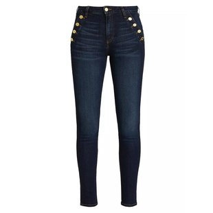 高腰紧身牛仔裤 Helena Brook Ramy