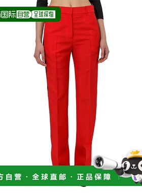 香港直邮CALVIN KLEIN 女士休闲裤 92WWPA08635-35 CO 红色 Calvi