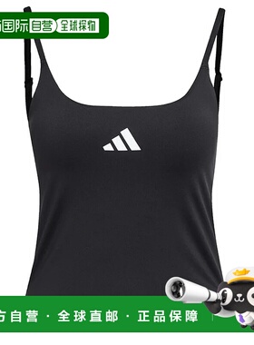 香港直邮ADIDAS 女士运动背心 JN6857NERO CO 黑色 CANOTTA DONNA