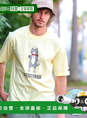 日本直邮DRESSTERIOR ICE CLEAR COTTON 猫T恤 DR1233EM035553