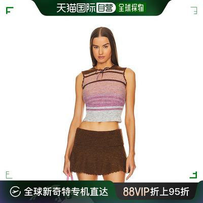 香港直邮潮奢 Danielle Guizio 女士 心形扇贝形马甲 F23620S009