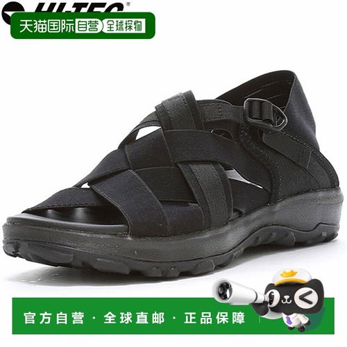 日本直邮Hi-Tec KAWAZ HUARACHE 男女通用户外凉鞋 (HT SD013)黑