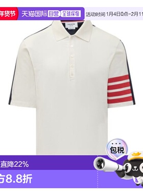 香港直邮Thom Browne 拼色短袖Polo衫 MJP211A07862