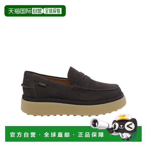香港直邮TOD'S 女士芭蕾乐福鞋 XXW17M0KM00RE0S808 AW2026 棕色