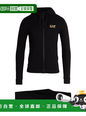 1h可退 香港直邮潮奢 Ea7 男士 Outfit 运动运动装 black黑色 舒