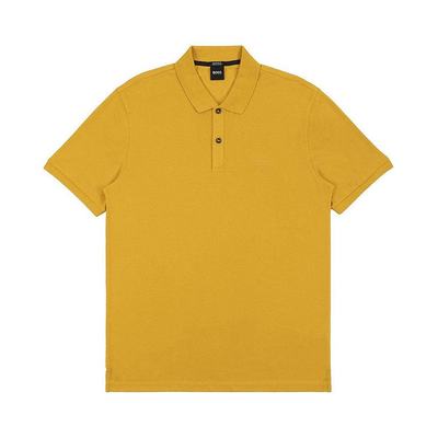HUGO BOSS 男士黄色徽标短袖POLO衫 PALLAS-50303542-715