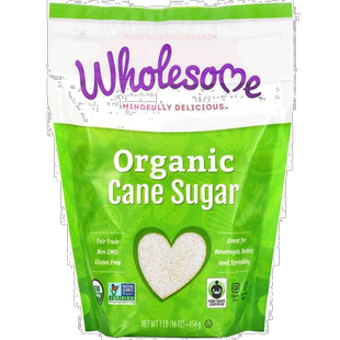 香港直邮Wholesome有机蔗糖烘焙饮品酒料搭配全素烘焙增甜454g