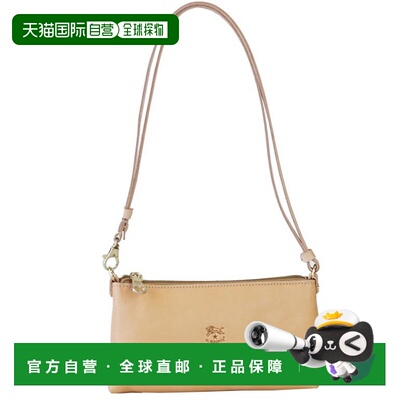 日本直邮IL BISONTE 包 女士单肩包Pochette Vachetta NATURAL Nu