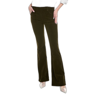 自营 FRAME Denim Surplus 灯芯绒喇叭牛仔裤 - 黑色 美国奥莱直