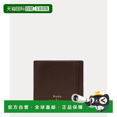日本直邮Pebbled Leather Billfold Coin Wallet 钱包