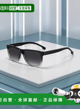 自营欧洲直邮HUGO BOSS雨果BOSS BLACK 渐变黑色醋酸纤维太阳镜
