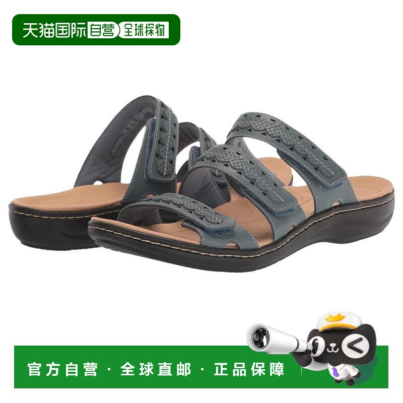 【美国直邮】clarks女士时装凉鞋真皮时尚舒适 百【付后1h可退】图片