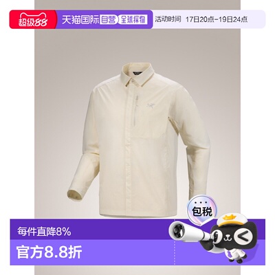 1h可退 美国直邮Arc'teryx Ossa 男士透气防晒衬衫（UPF 50+，可