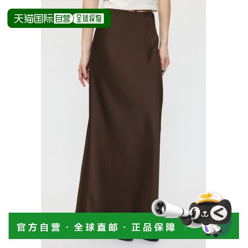 日本直邮MOUSSY 女士 缎面长裙 010JA0312401半身【付后1h可退】