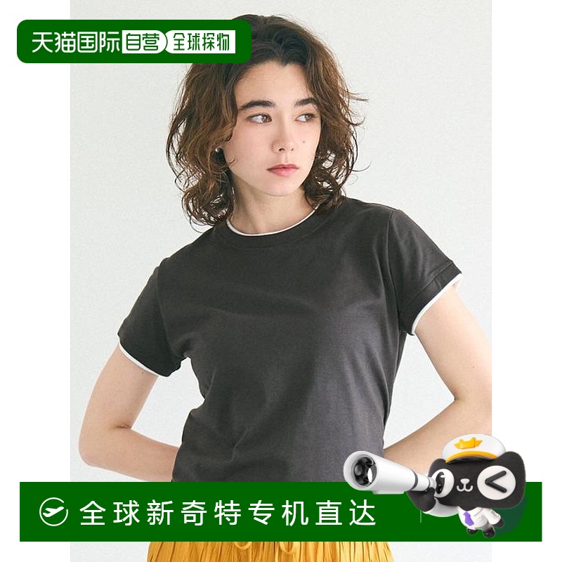 1h可退 日本直邮coca 分层短袖上衣针织连衣裙吊带