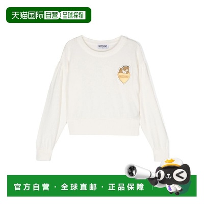 1h可退 香港直邮Moschino 莫斯奇诺 女童 GIROCOLLO 上衣童装 HDW