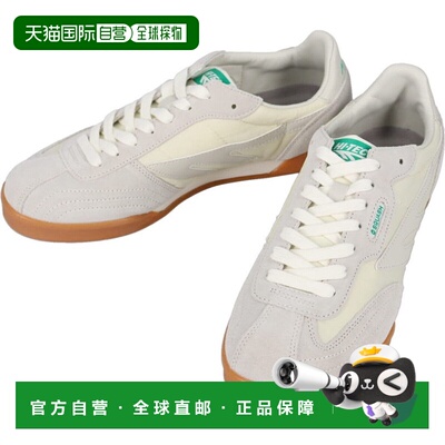 日本直邮HI-TEC 运动鞋 SQUASH 原装 白色/绿色 53240441
