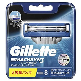替刃8个 马赛克三刀头 刮胡子 剃须刀 Gillette