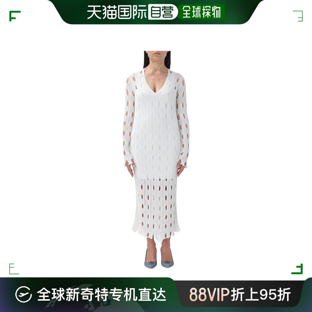 香港直邮潮奢 Pinko品高女士长袖连衣裙 103470A1UN