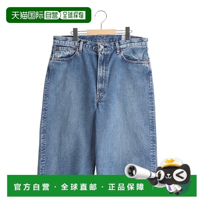 1h可退 日本直邮orSlow 男士复刻宽松牛仔短裤 017100W95牛仔裤