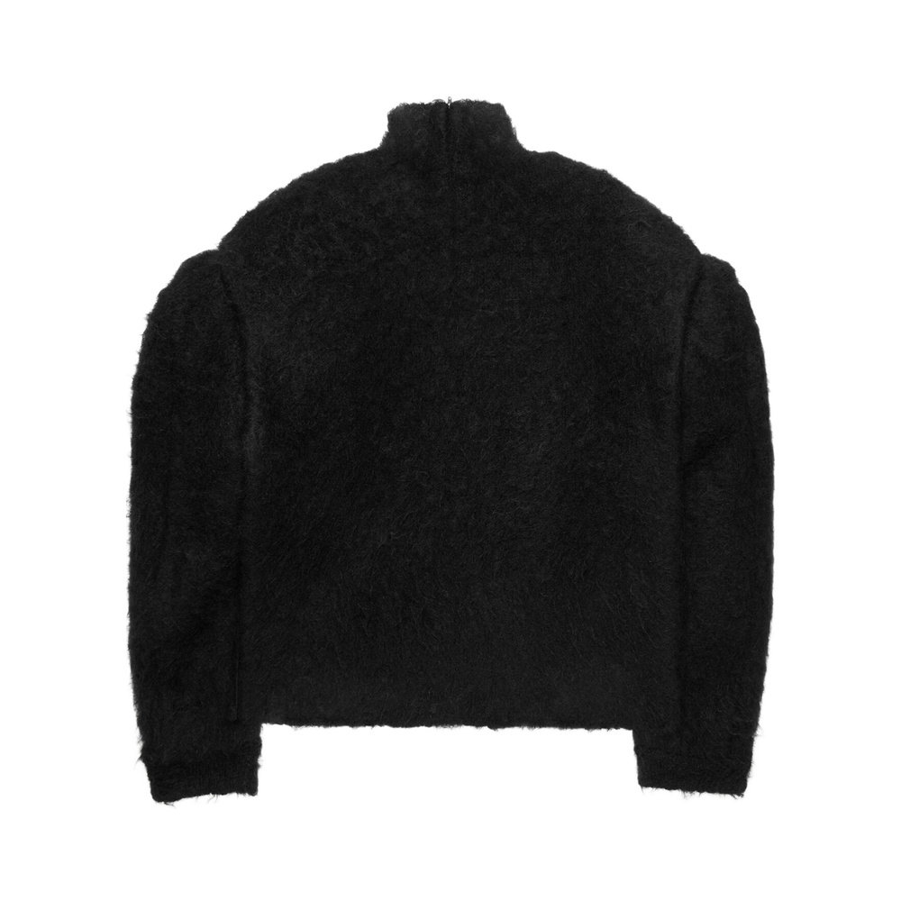 香港直邮ACNE STUDIOS 女士外套 A60633900 SS2026 黑色 漏斗领针图片