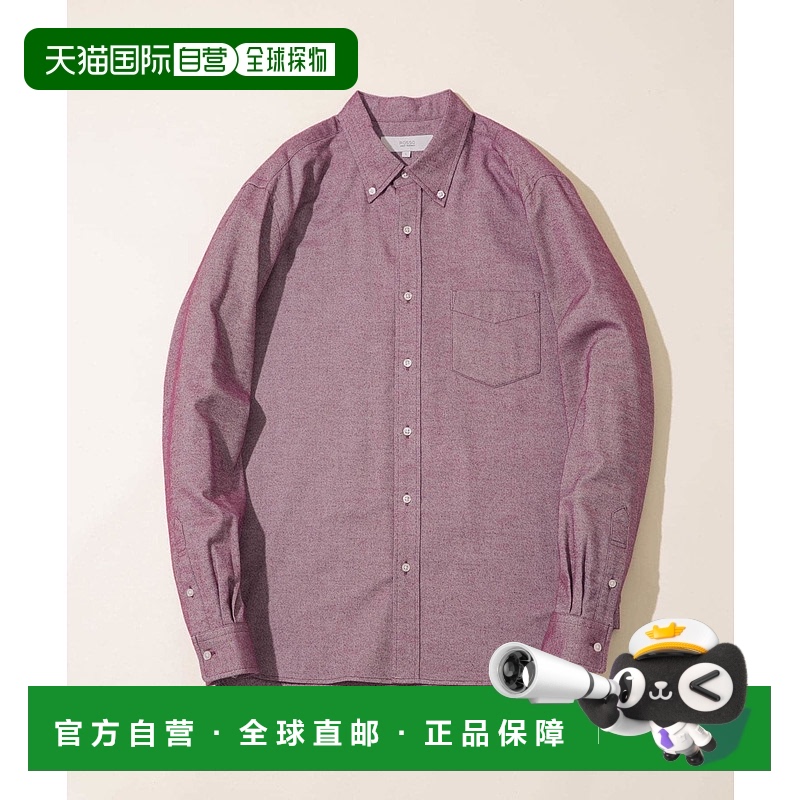 日本直邮URBAN RESEARCH ROSSO MEN 男士抗菌防臭高性能法兰绒衬