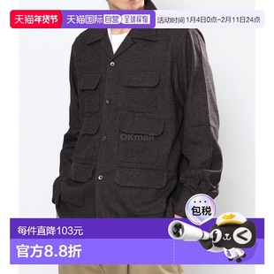 韩国直邮SOUTH2 WEST8 6袋经典衬衫 LQ728-B 长袖多臂斜纹布衬衫