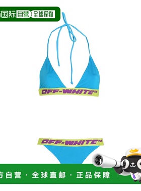 香港直邮off-white 女士 比基尼 blue蓝色 舒适时尚