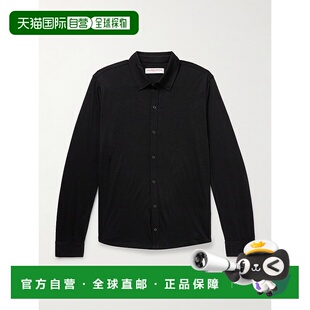 香港直邮Orlebar Brown 男士 Giles 羊毛衬衫 279639BLACK