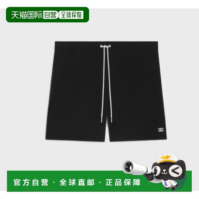 香港直邮CELINE 男士泳装 2Z732519U38NO CO 黑色 Short De Bain