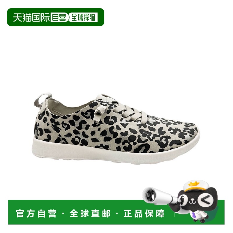 自营 not rated footwear女士 Mayo 浅灰色豹纹运动鞋 - 浅灰色豹