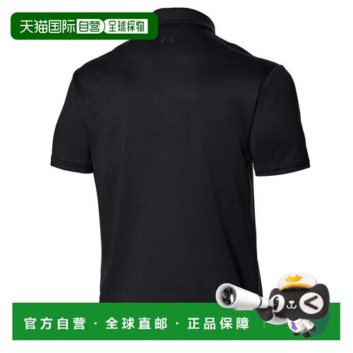 日本直邮UNDER ARMOUR 安德玛男士UA COOL PRO POLO衫 黑色