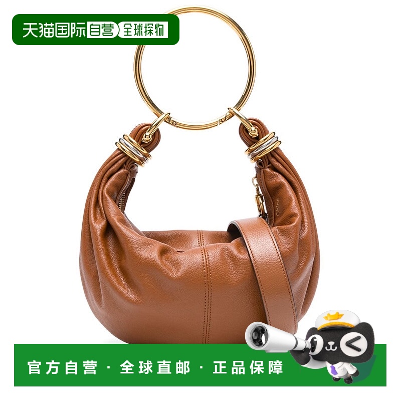 香港直邮潮奢 Chloe 蔻依 女士 小号手镯新月包 CHC24AS611N72