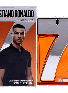 美国直邮Cristiano Ronaldo无畏男士C罗香水EDT世界杯50ml正品