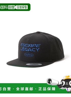1h可退 日本直邮aNYthing 男士ESCAPE LEGACY刺绣棒球帽 75410137