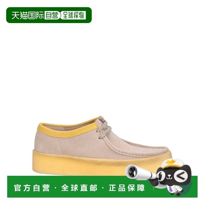 1h可退 香港直邮Clarks Originals 男士 绑带鞋 grey灰色 舒适时