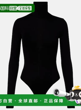 香港直邮AGOLDE 女士 Wilma 针织高领连体衣 black黑色 舒适时尚