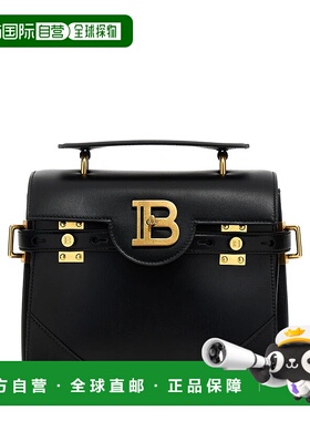 香港直邮BALMAIN 女士手提包 DN1DB526LAVE0PA AW2024 黑色斜挎包